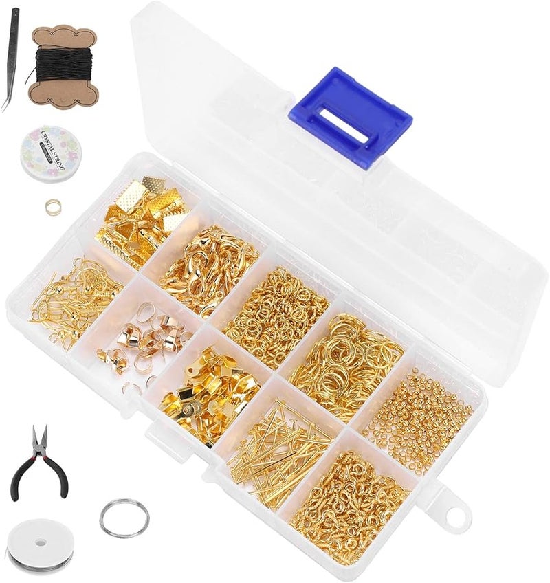 مجموعة أدوات صنع المجوهرات الذهبية الكاملة مع أدوات للمبتدئين والمحترفين - Image 2